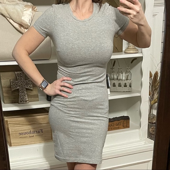 Old navy Gray T shirt Dress - Picture 4 of 12